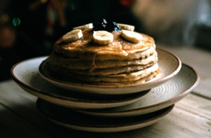 Pandekager med chiagrød